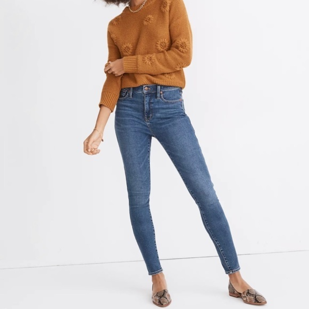 Madewell 10” High Rise Skinny Jeans